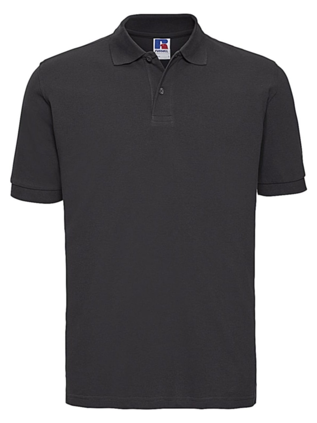 Pique Μπλουζάκι Polo Russell R-569M-0 Black