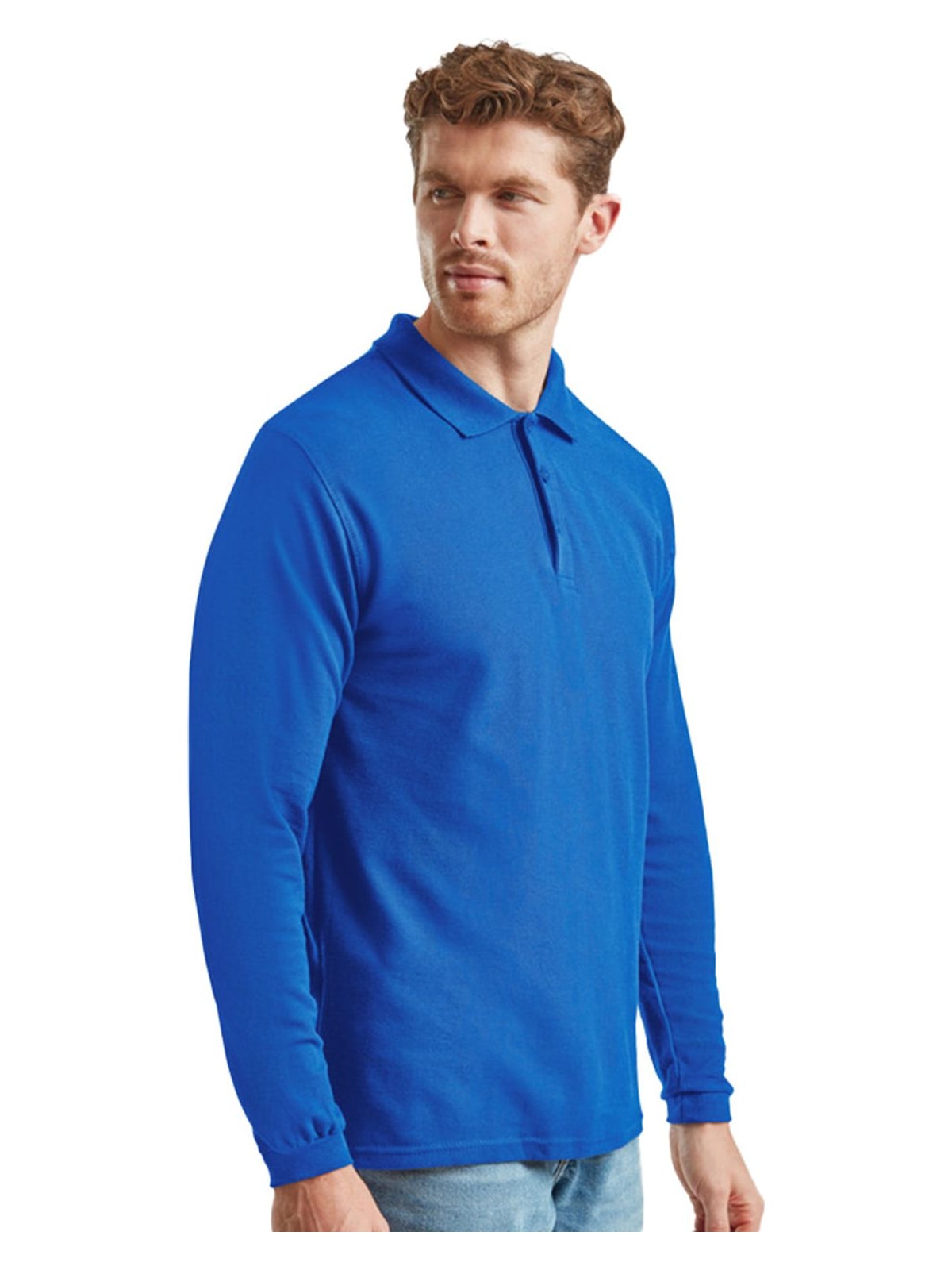 Premium Long Sleeve Polo Fruit of the Loom 63-310-0 Roy