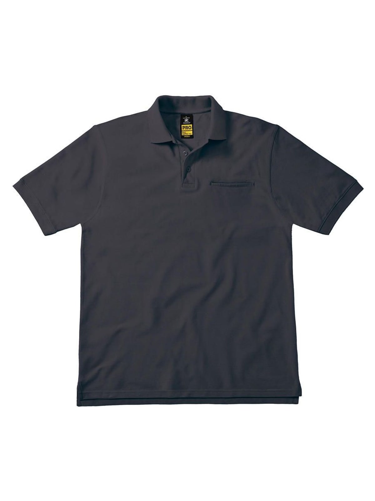 Workwear Blended Pocket Polo B & C Energy Pro Dark Grey
