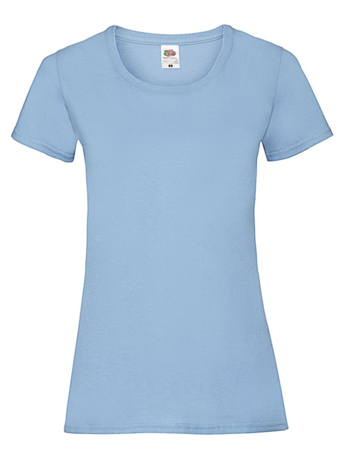 Lady-Fit Valueweight T Fruit of the Loom 61-372-0 Sky B