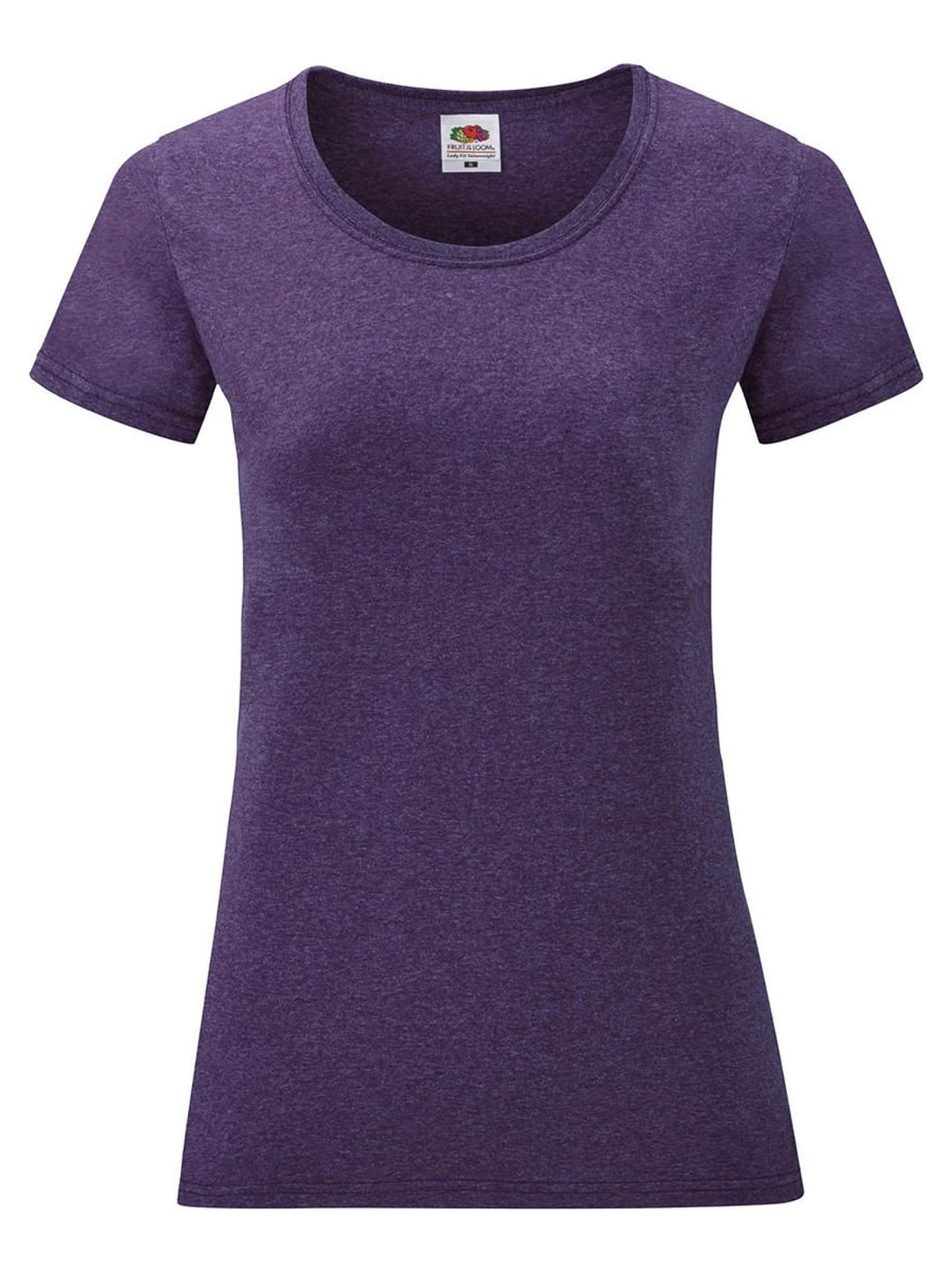 Lady-Fit Valueweight T Fruit of the Loom 61-372-0 Heath