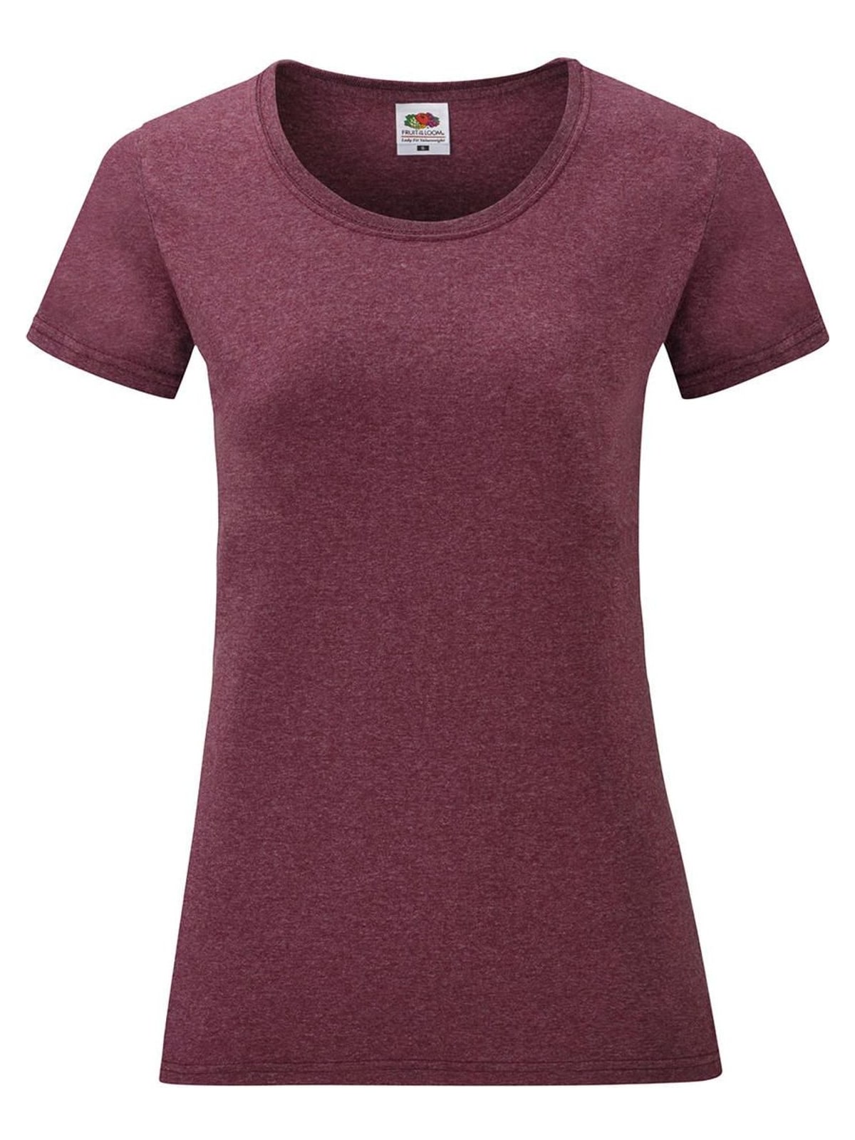 Lady-Fit Valueweight T Fruit of the Loom 61-372-0 Heath