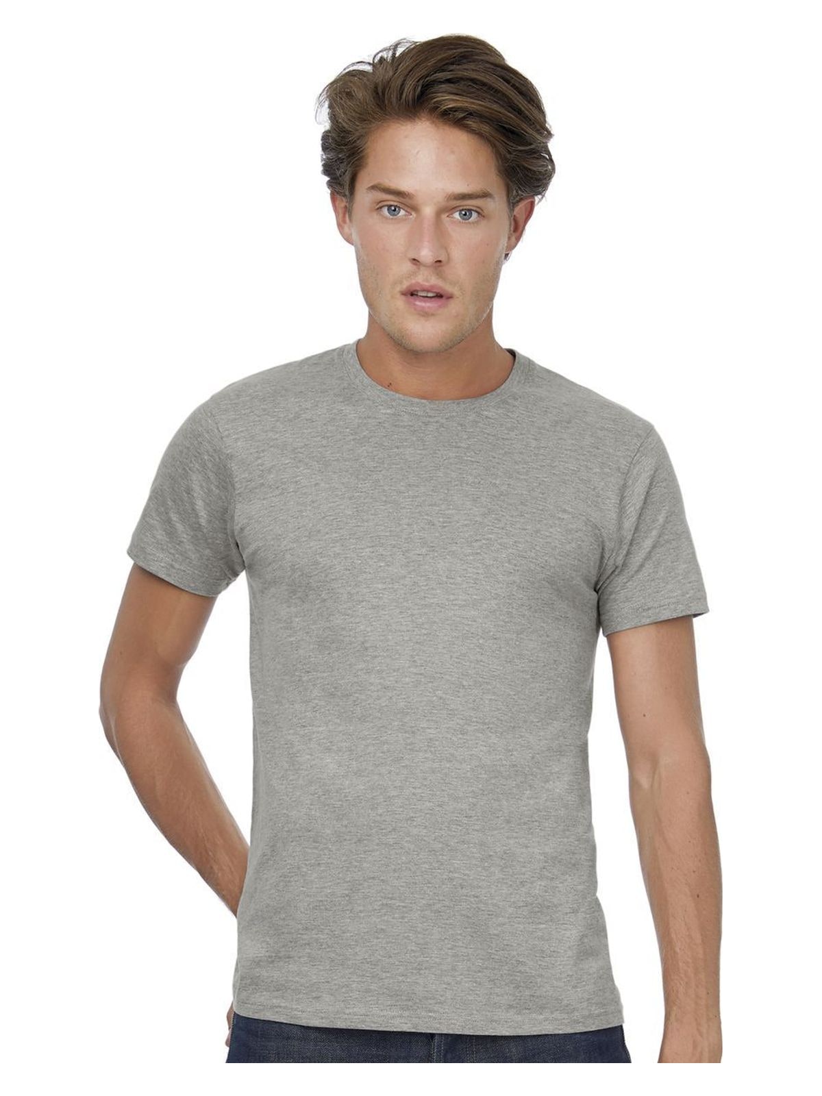 Ελαφρύ T-Shirt E150 B & C TU01T Sport Grey