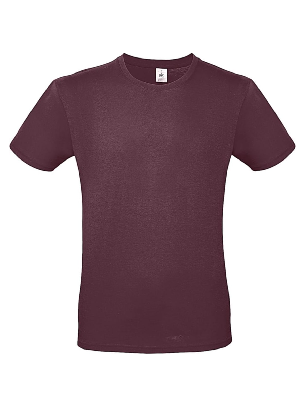 Ελαφρύ T-Shirt E150 B & C TU01T Burgundy