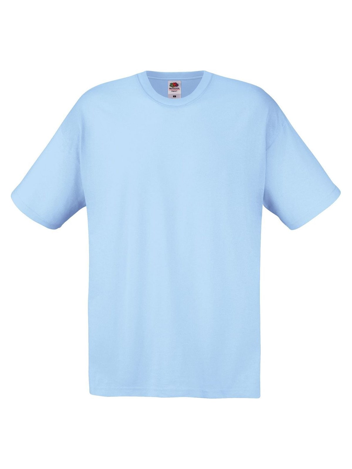 Original T-Shirt Fruit of the Loom 61-082-0 Sky Blue