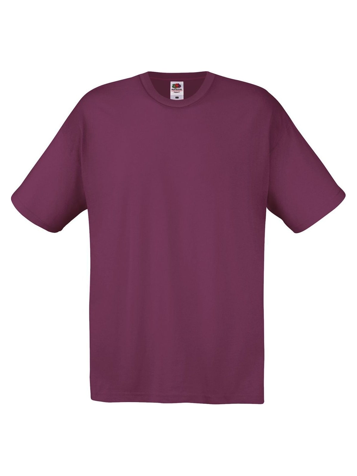 Original T-Shirt Fruit of the Loom 61-082-0 Burgundy