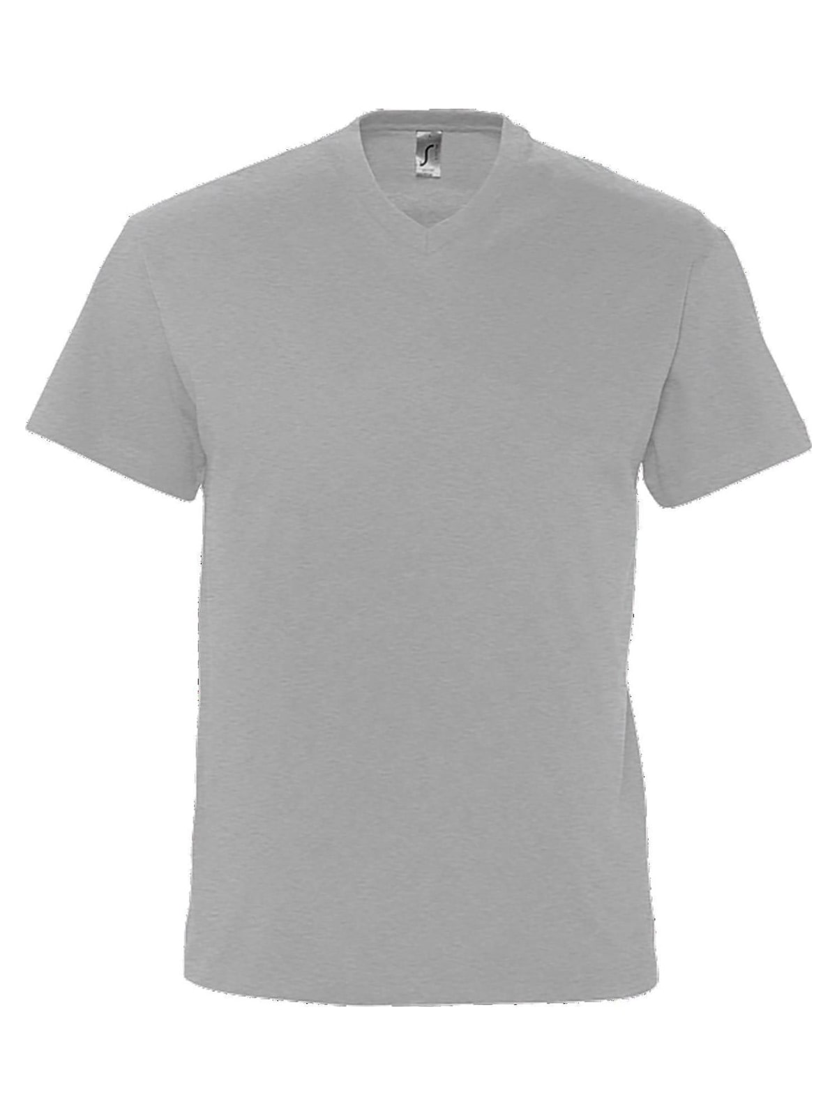 V-Neck T-Shirt Victory SOLS 11150 Grey Melange