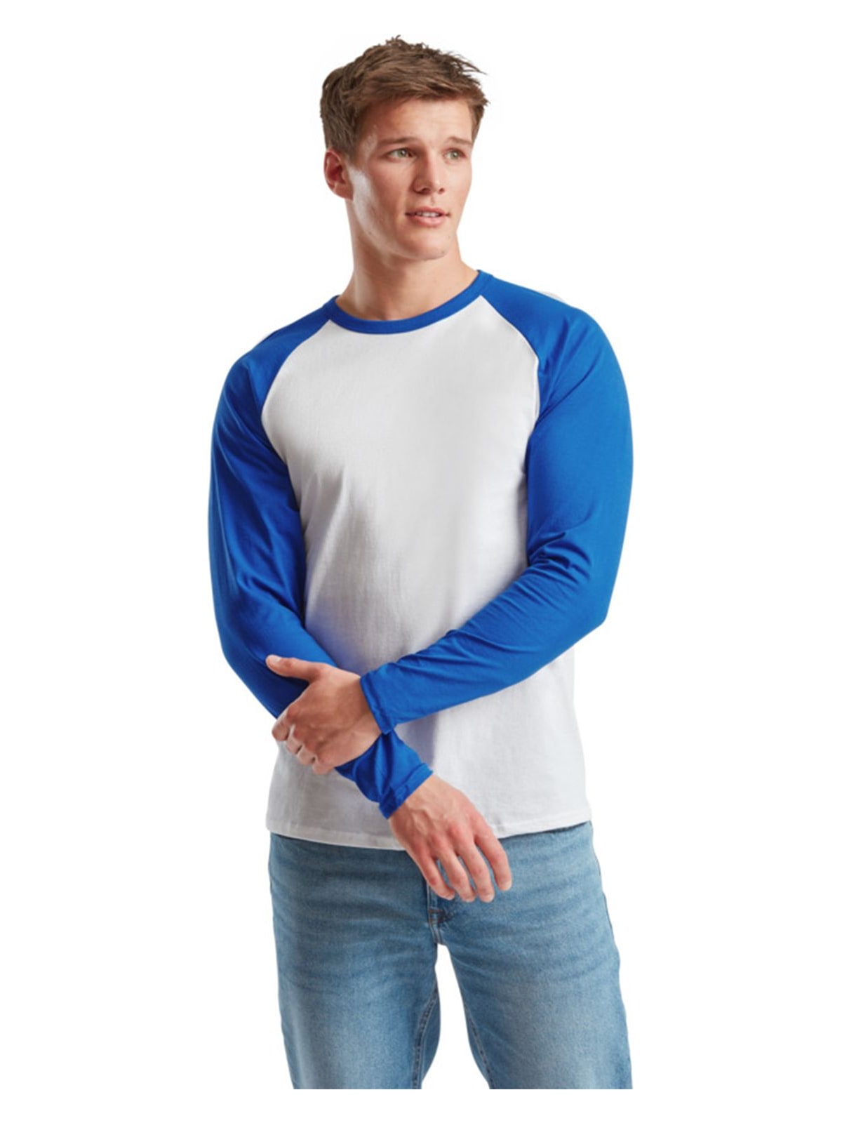 Μακρυμάνικο Baseball T-Shirt Fruit of the Loom 61-028-0