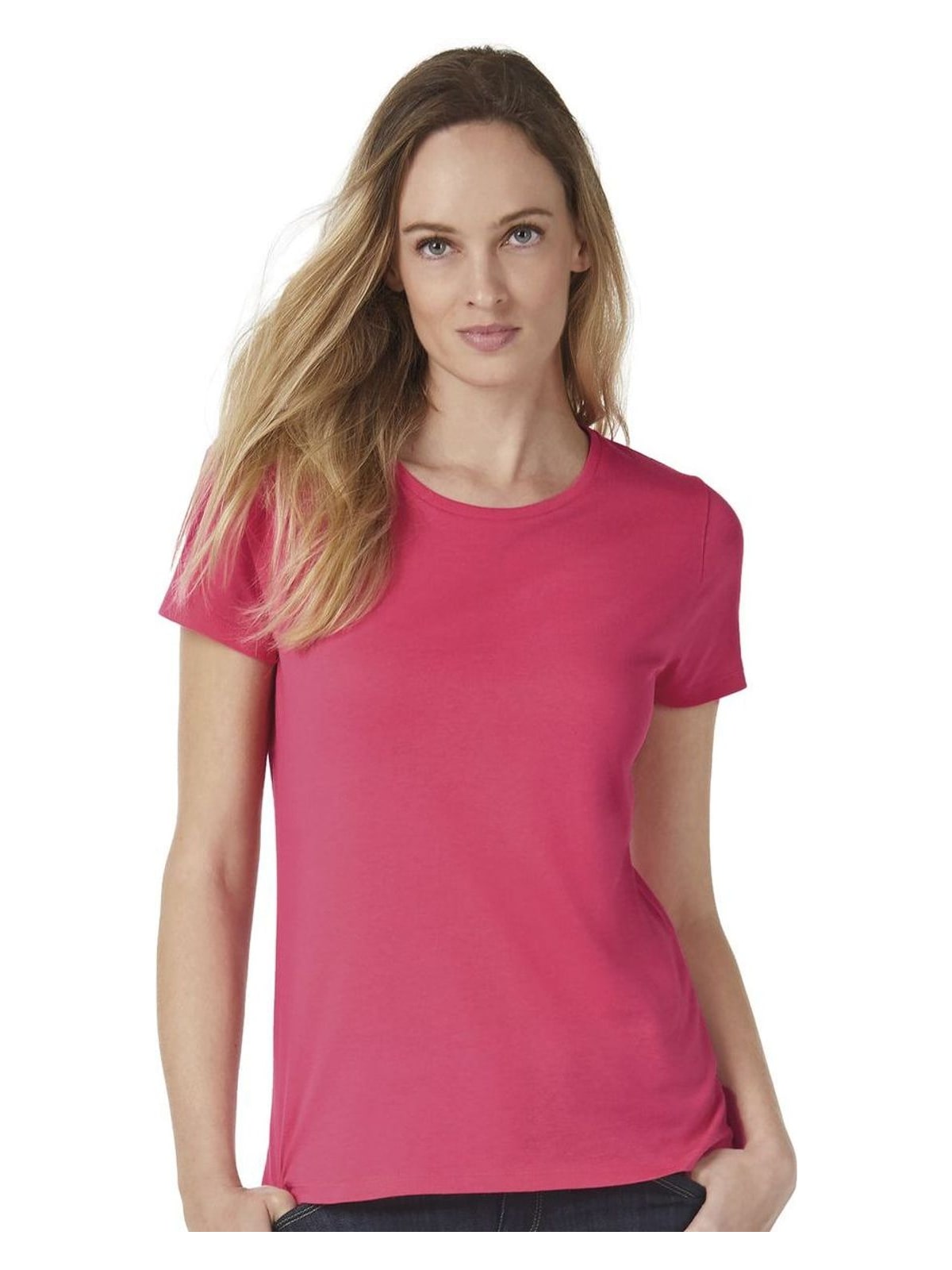 Γυναικειο T Shirt E150 B & C TW02T Fuchsia