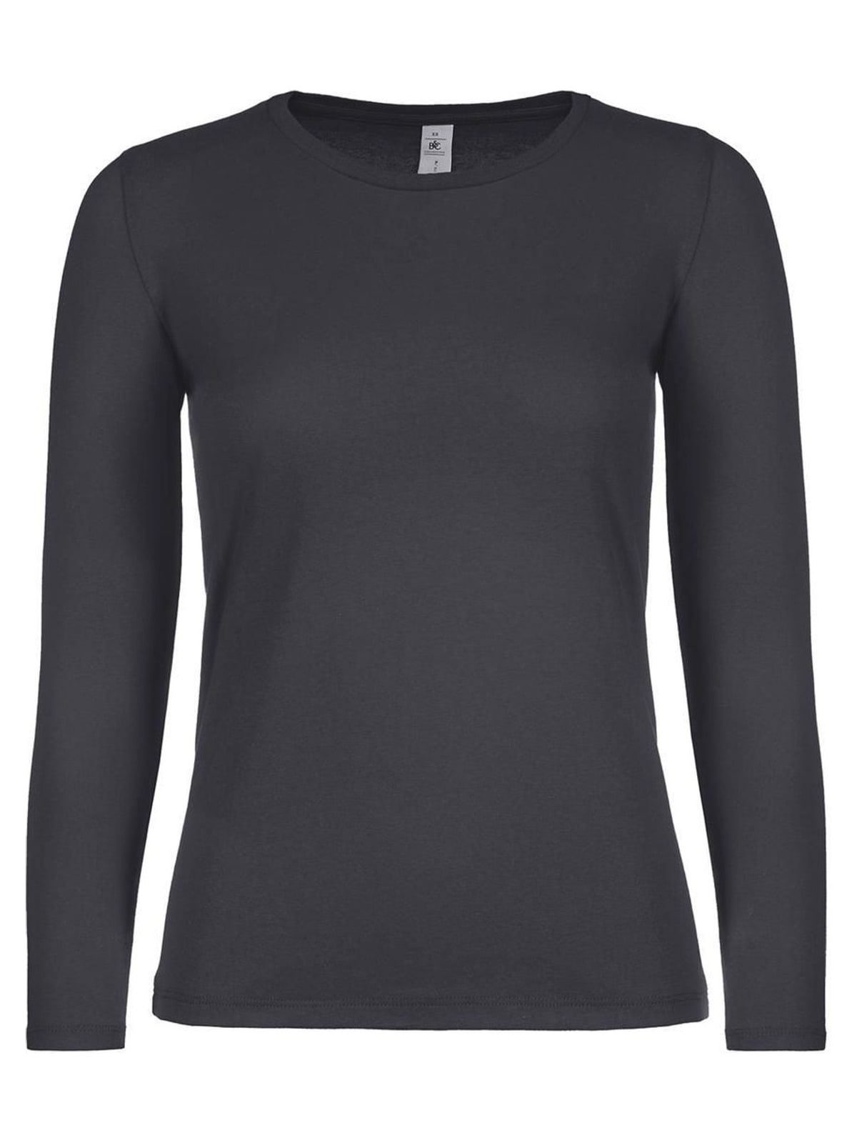 Γυναικείο μακρυμάνικο T- Shirt B & C TW06T Dark Grey