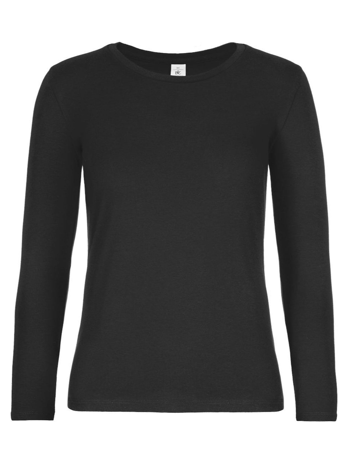 Γυναικείο μακρυμάνικο T- Shirt B & C TW08T Black