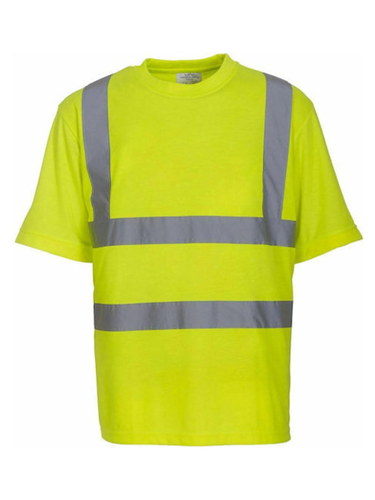 Μπλουζάκι με ανακλαστικές ταινίες Yoko HVJ410 Fluo Yell