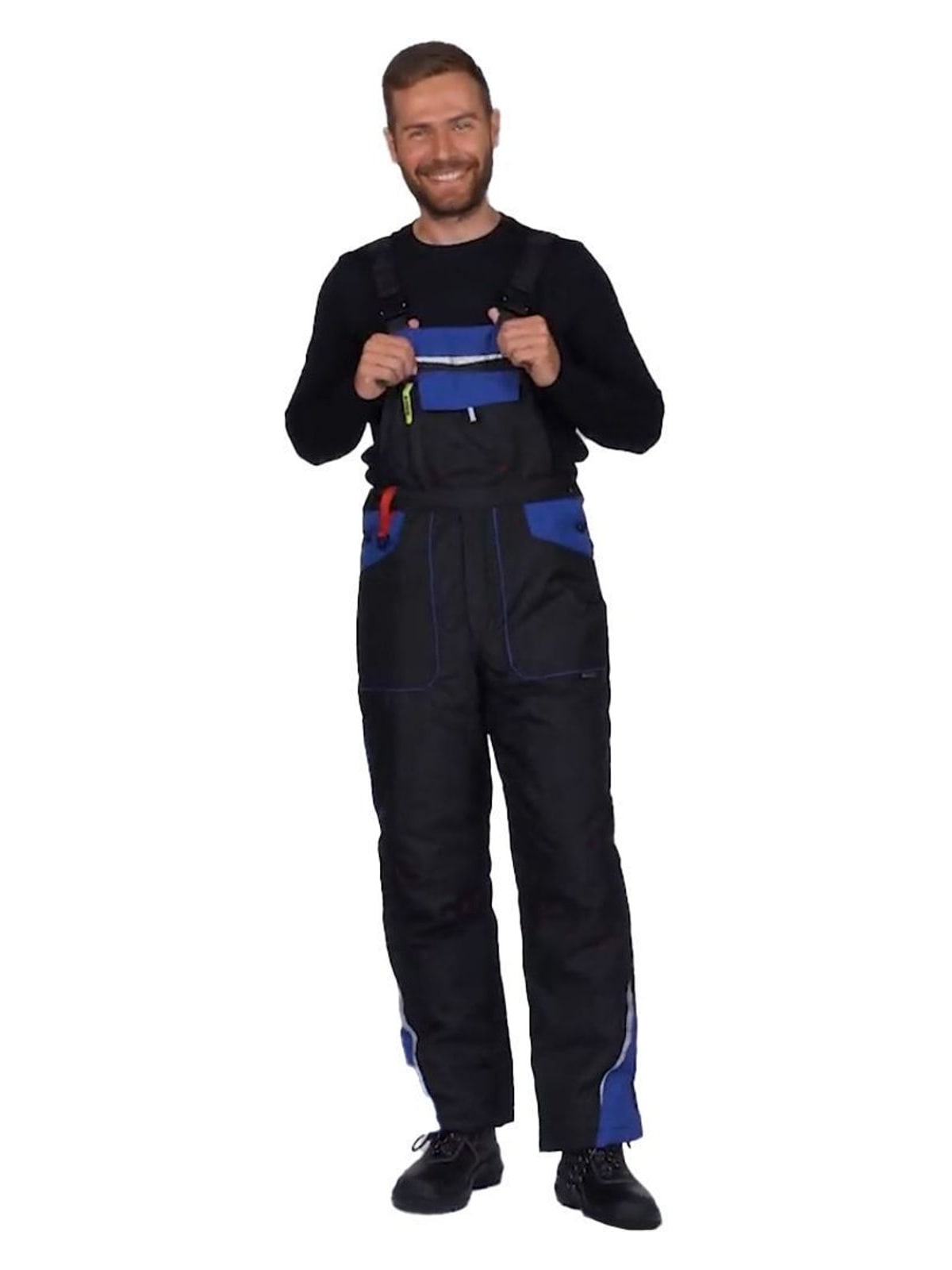 Φόρμα εργασίας PRISMA WINTER Stenso Black