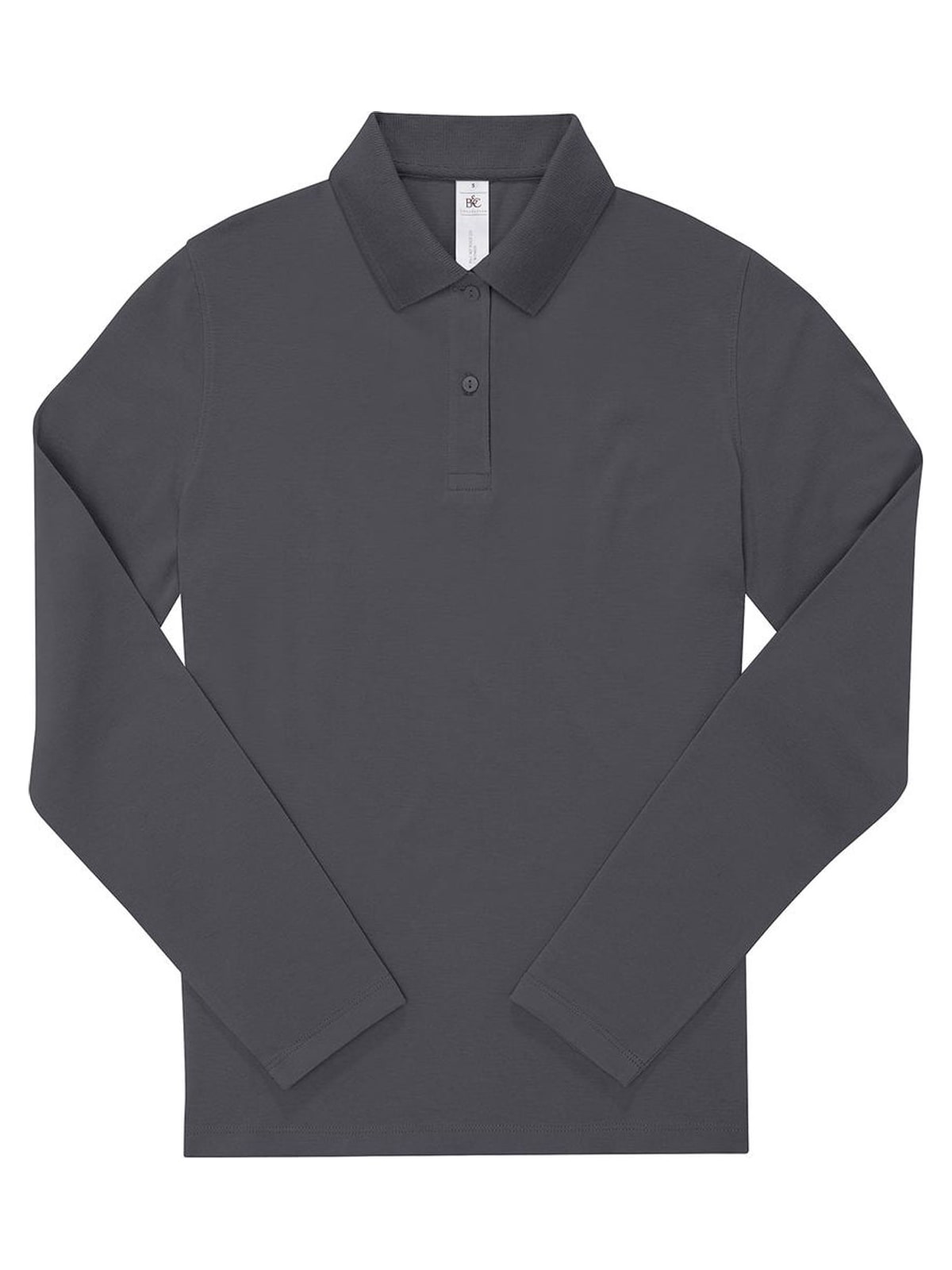 My Polo 210 LSL /Women B & C PW464 Dark Grey