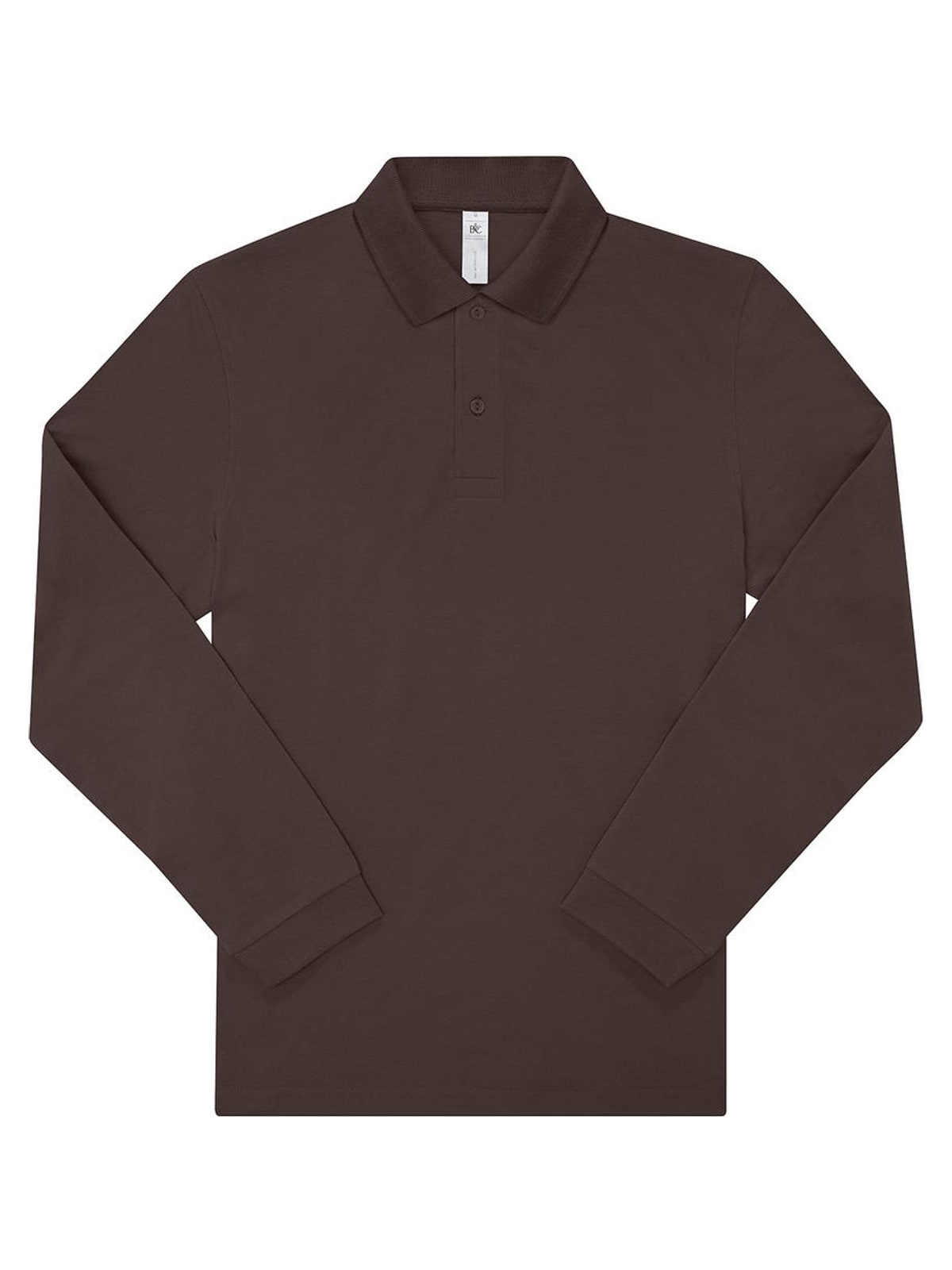 My Polo 210 LSL B & C PU427 Roasted Coffee