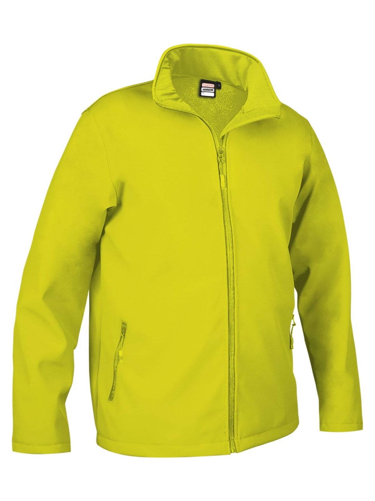 Μπουφάν Softshell HORIZON Valento CQVAHORAF Fluo Yellow