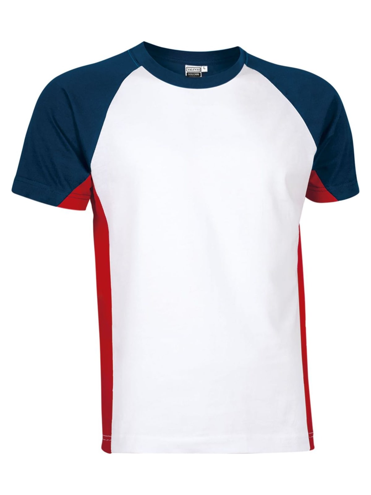 T-Shirt VULCAN Valento CAVAVULBL White-Lotto Red-Orion 