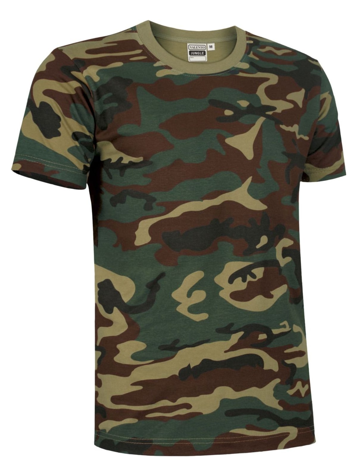 T-Shirt JUNGLE Valento CAVACAMCM Woodland Camouflage