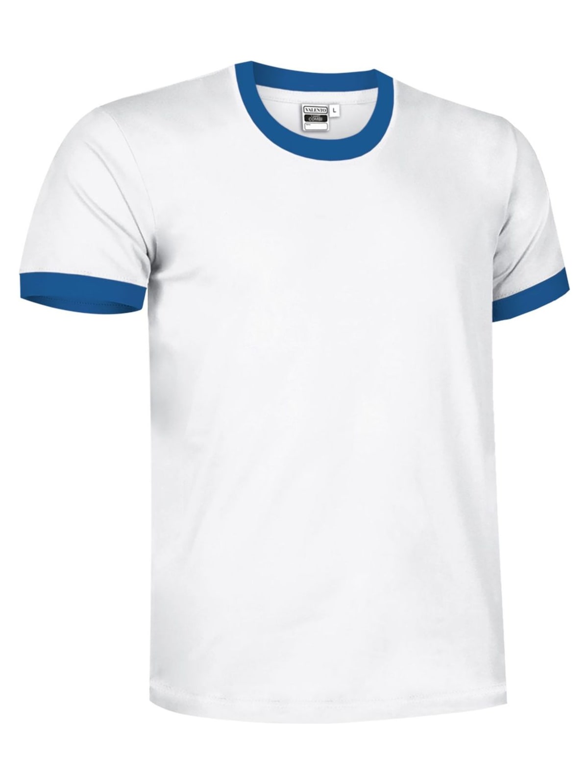 T-Shirt COMBI Valento CAVACOMBA White-Royal Blue