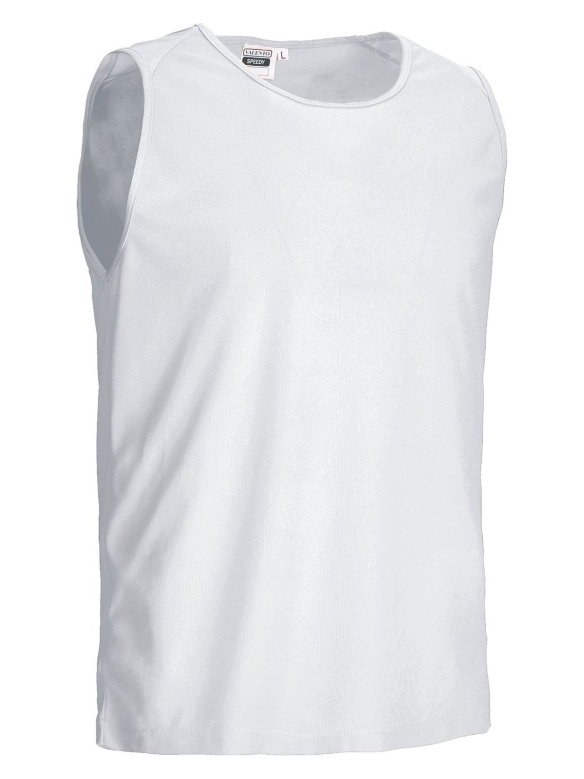 Αμάνικο αθλητικό T-Shirt SPEEDY Valento CAVASPEBL White