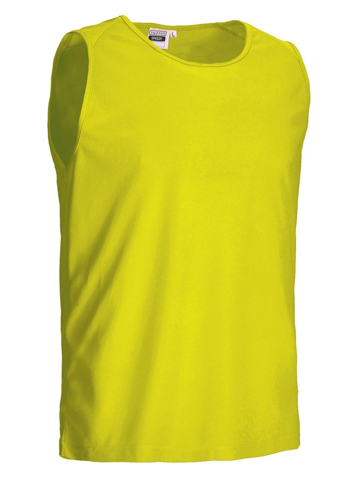 Αμάνικο αθλητικό T-Shirt SPEEDY Valento CAVASPEAF Fluo 