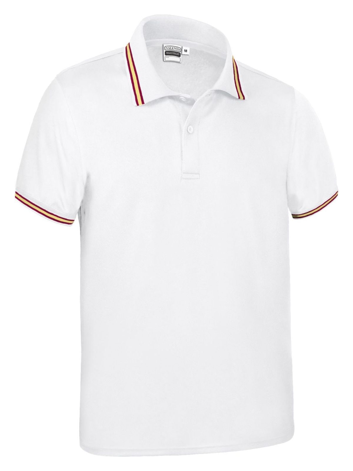 Κοντομάνικο Polo Shirt MAASTRICHT Valento POVAMAABE Whi