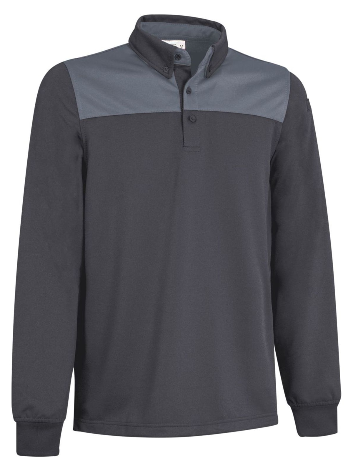 Μακρυμάνικο Polo Shirt HURRICANE Valento POVAHULGG Charcoal Grey-Smoke Grey