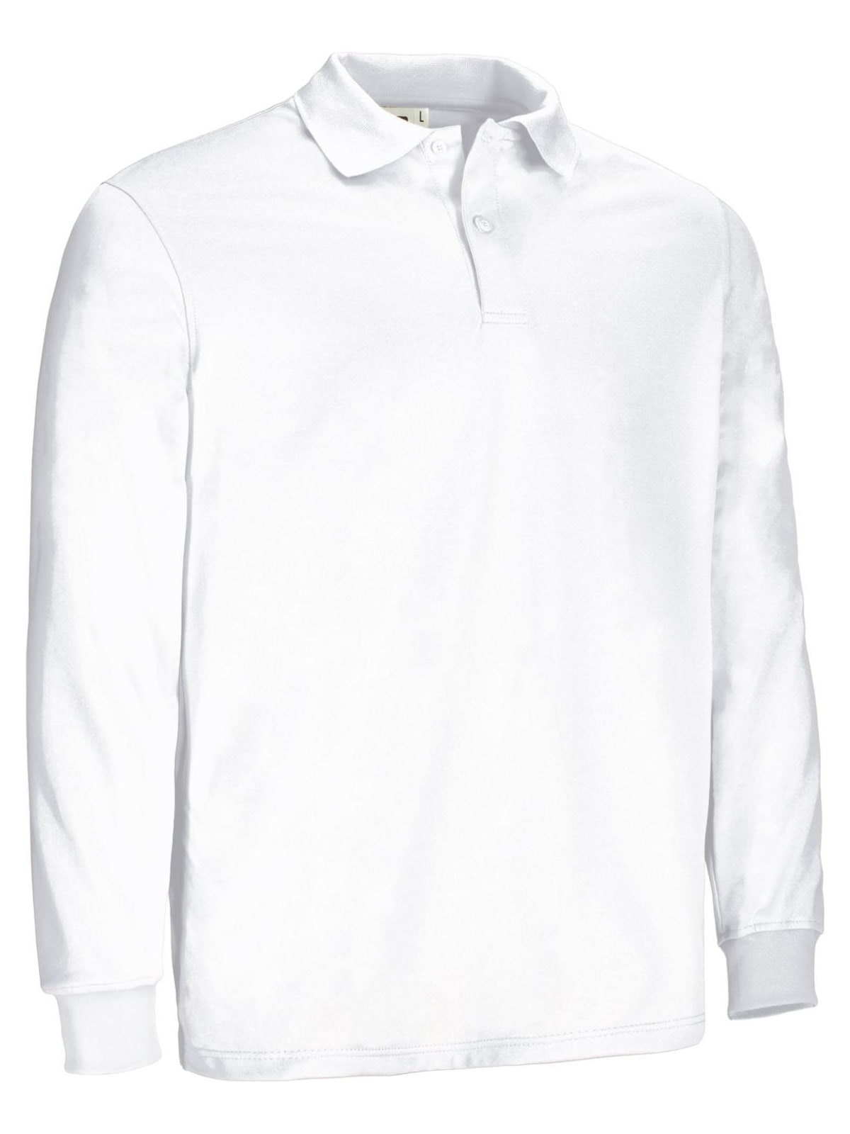 Μακρυμάνικο Sports Polo BUIN Valento POVABINBL White