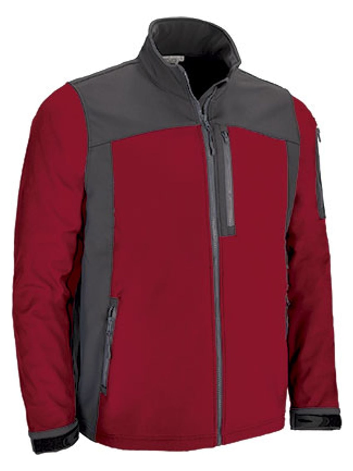 Μπουφάν Softshell ATHABASCA Valento Lotto Red-Charcoal 