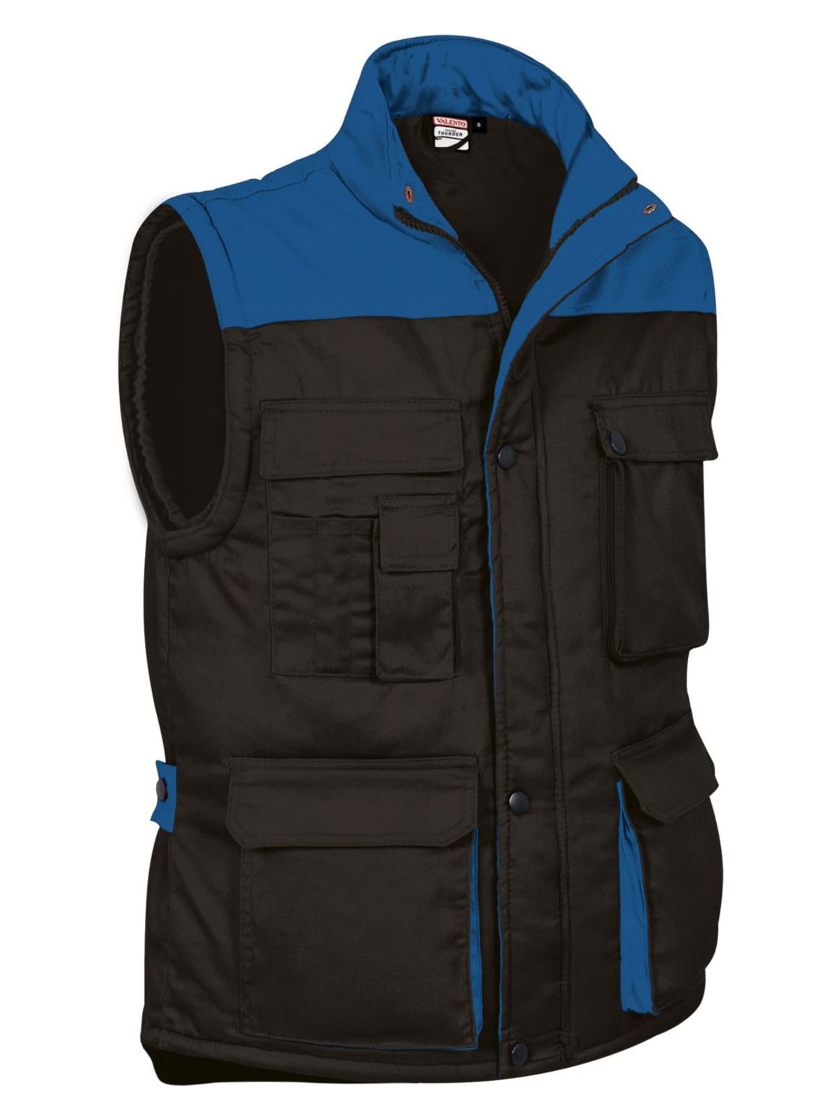 Γιλέκο THUNDER Valento CHVATHUNY Black-Royal Blue