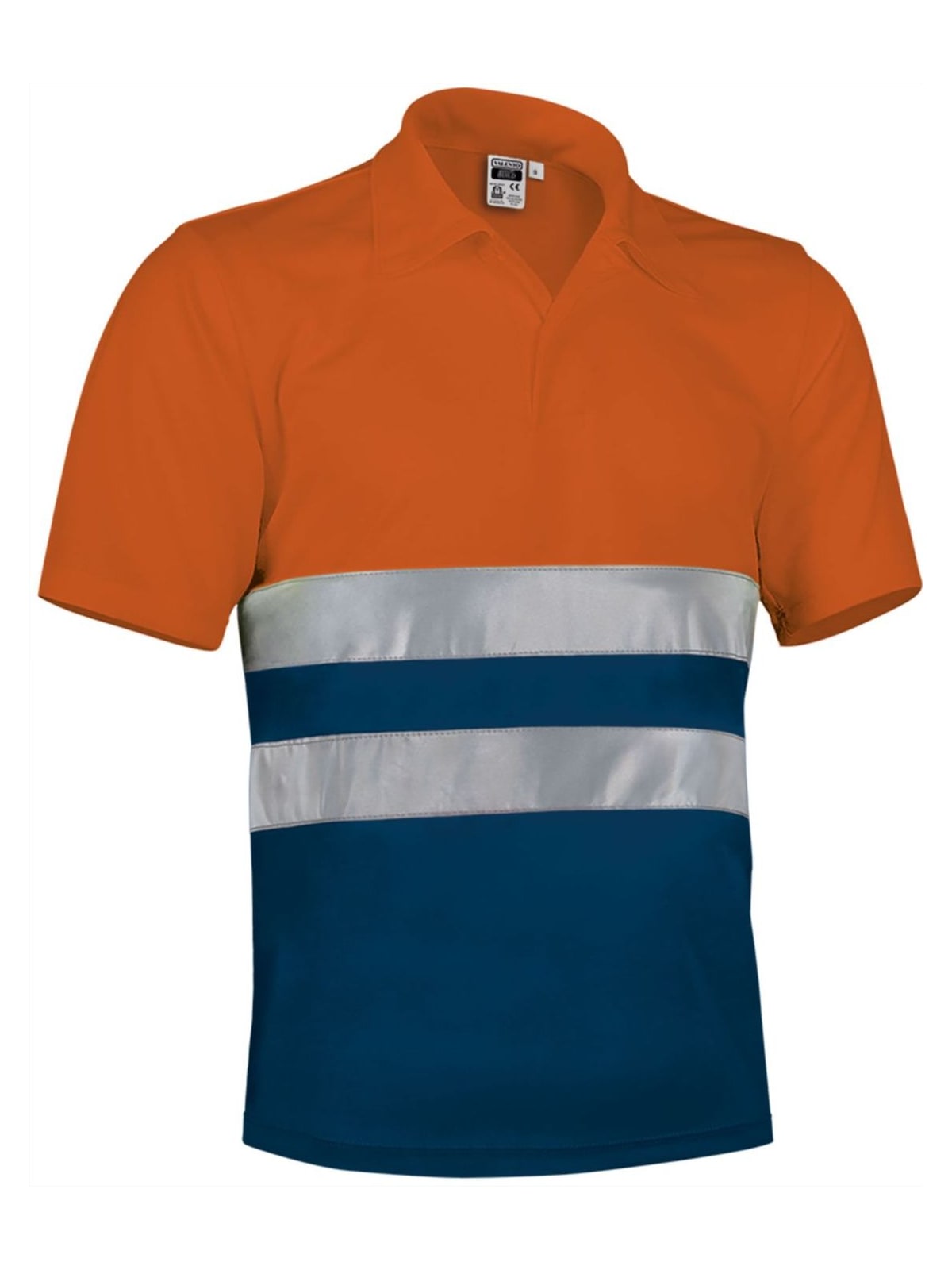Hi-Vis Κοντομάνικο Polo Shirt BUILD Valento POVABUINM F