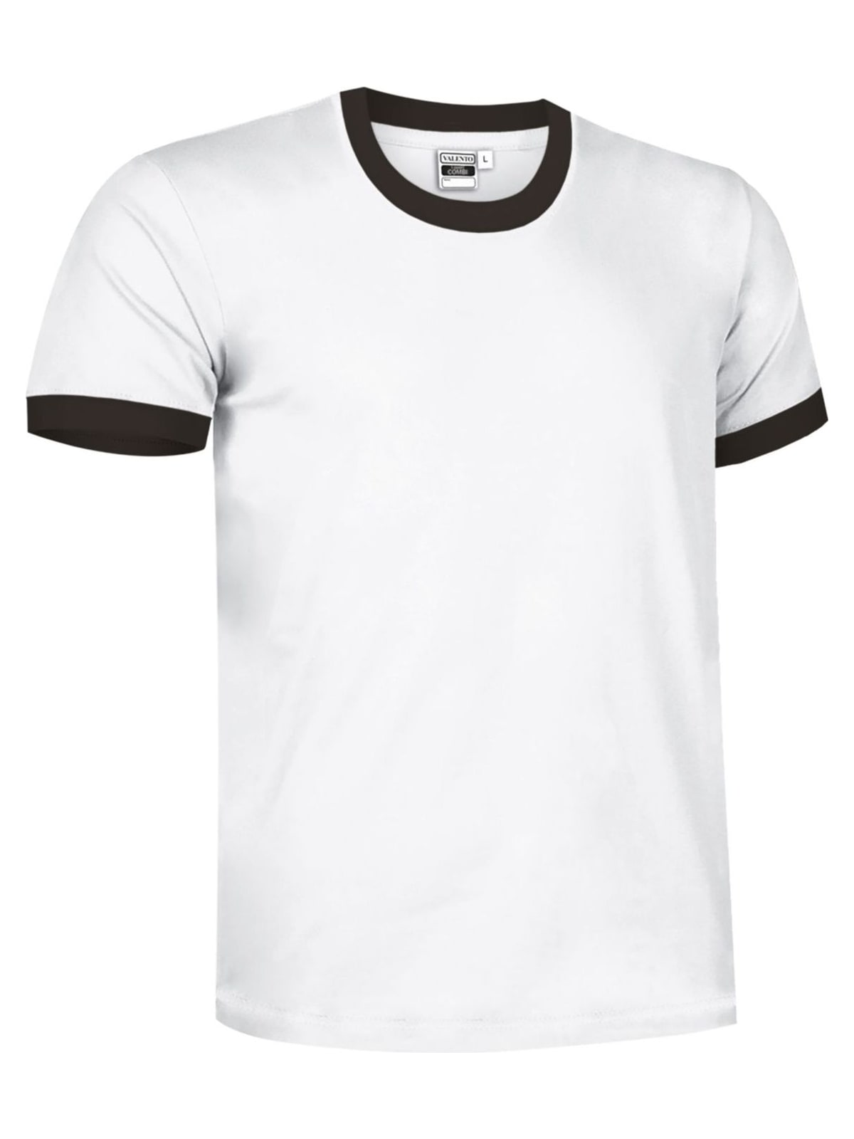 T-Shirt COMBI Valento CAVACOMBN White-Black
