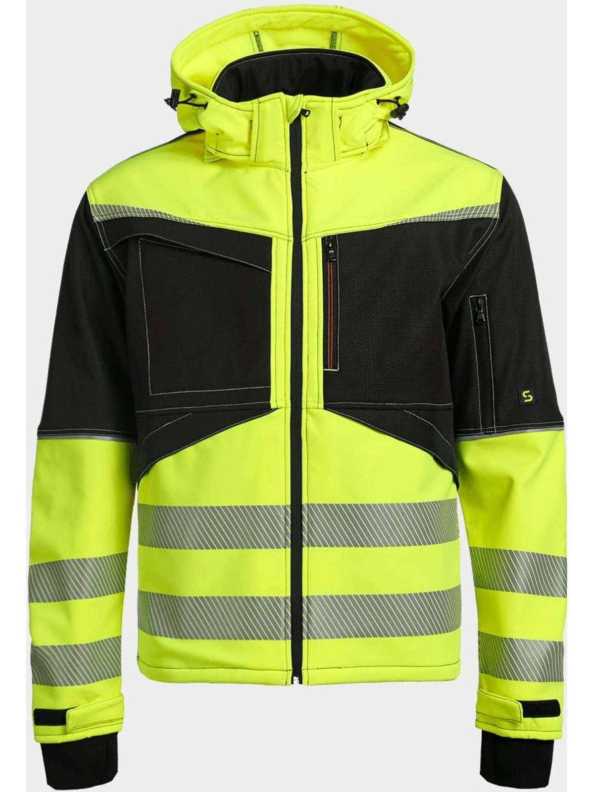 Softshell μπουφάν PRISMA 2.0 HV YELLOW/BLACK STENSO 041