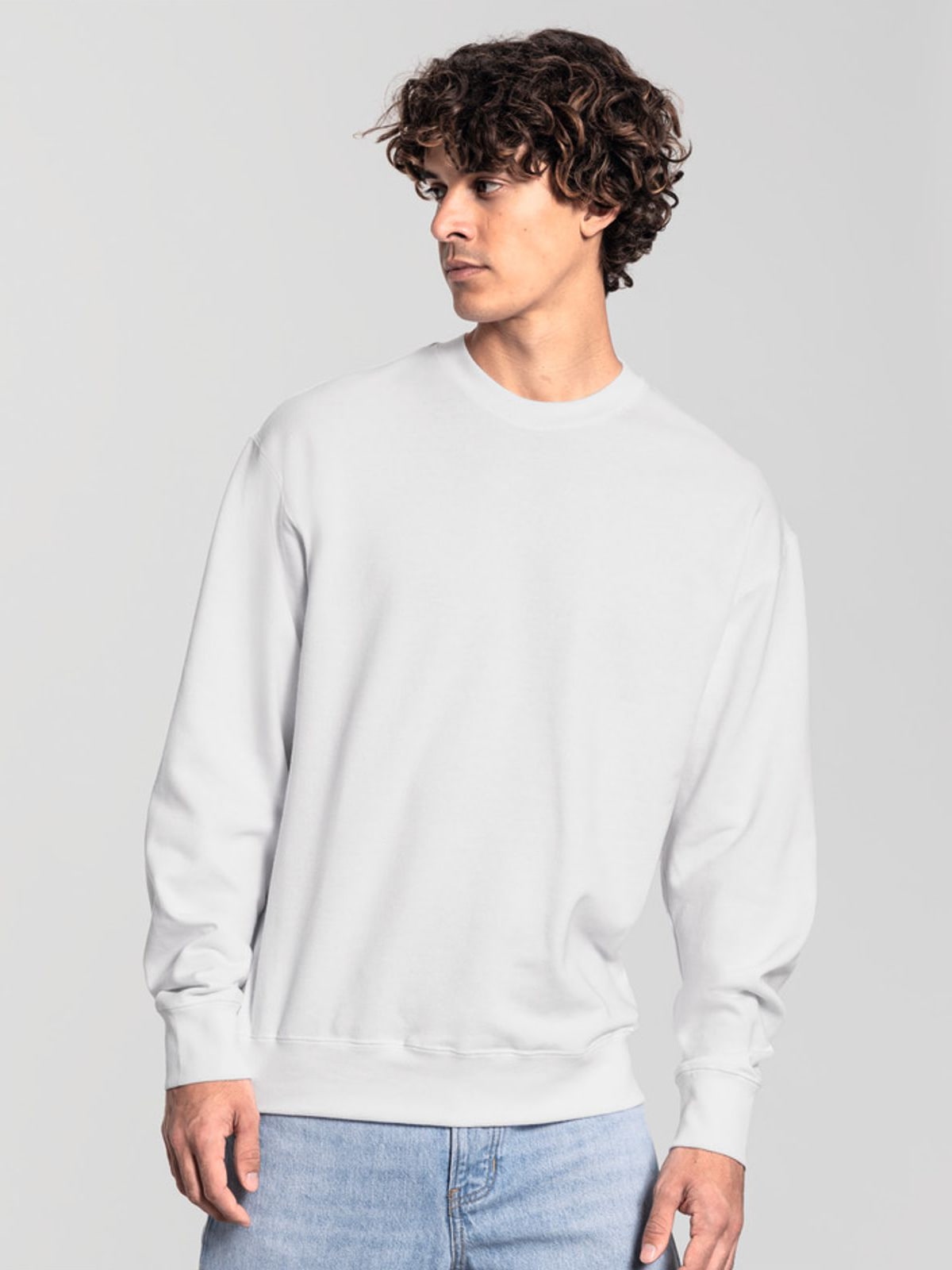 Iconic 250 Set-In Sweat Fruit of the Loom 0622920 White