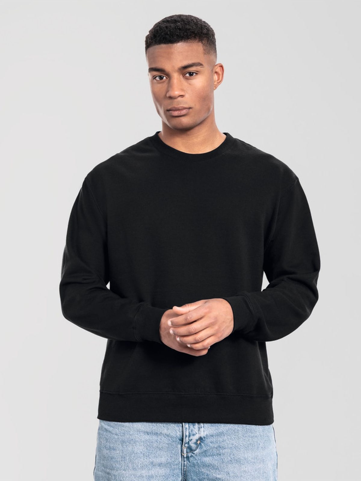 Iconic 250 Set-In Sweat Fruit of the Loom 0622920 Black