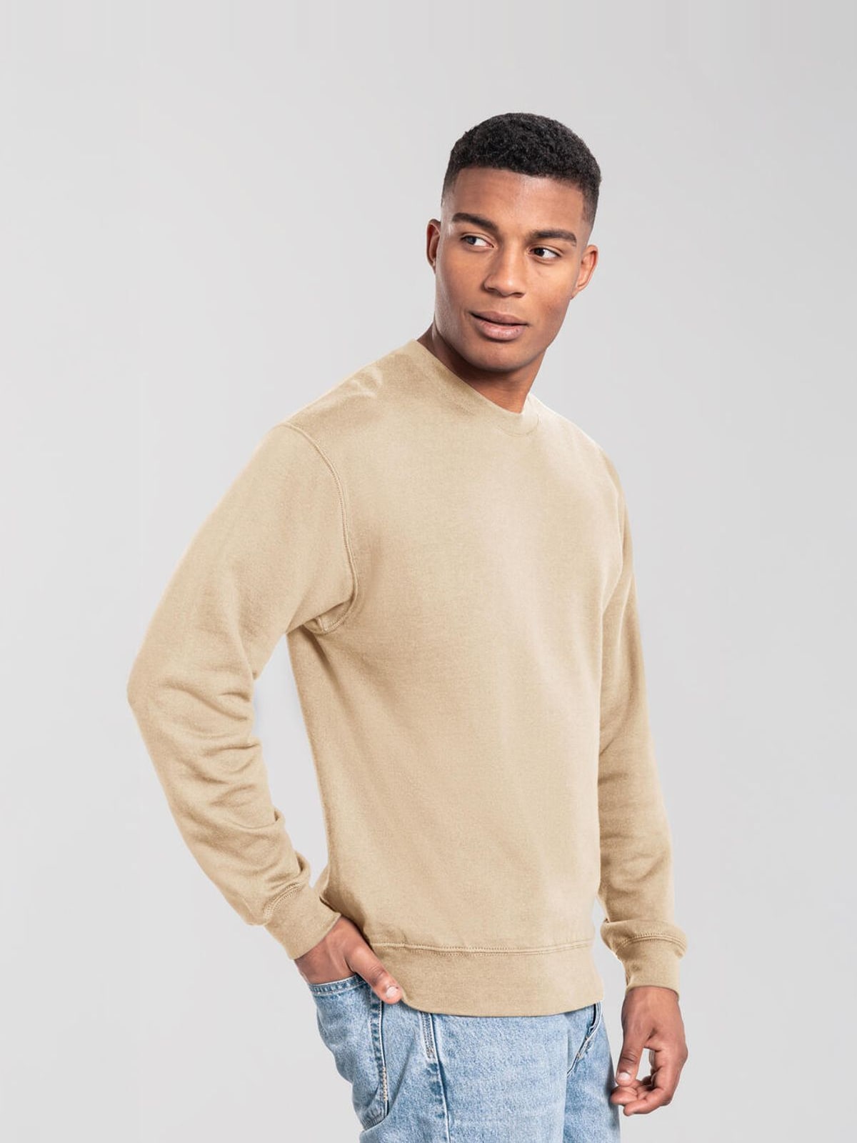 Iconic 250 Set-In Sweat Fruit of the Loom 0622920 Deser