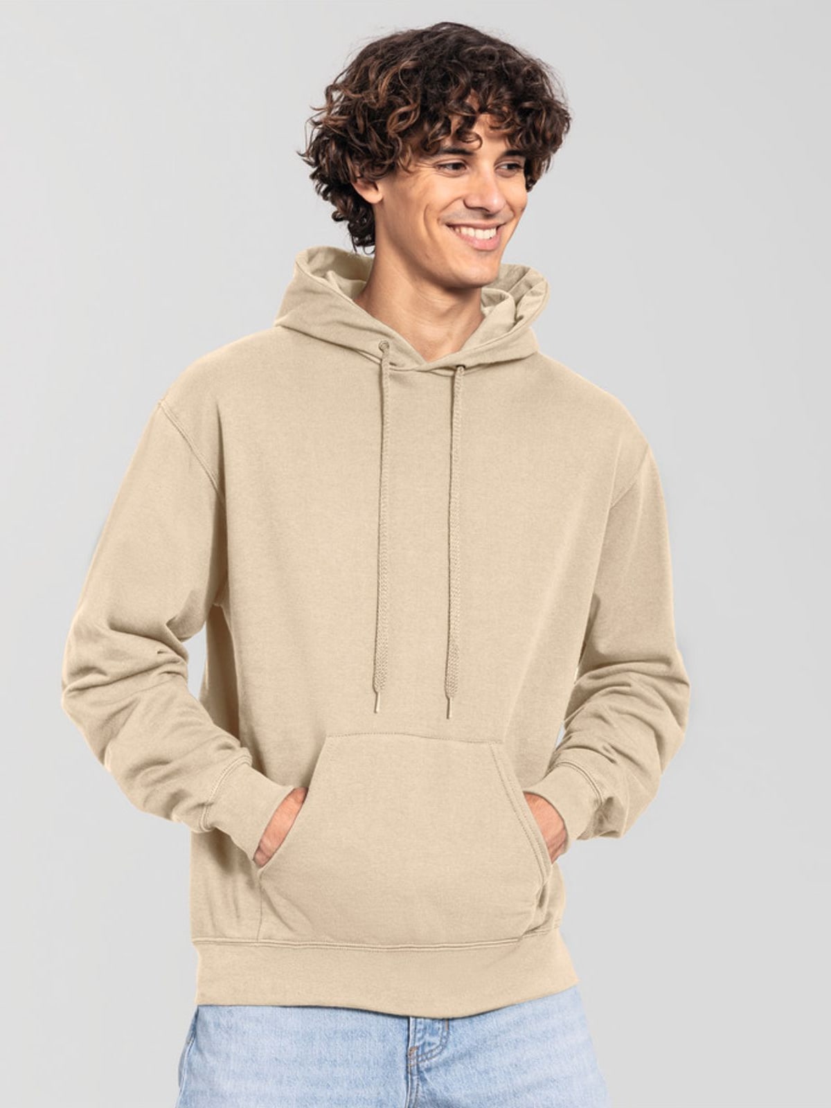 Iconic 250 Hooded Sweat Fruit of the Loom 0622940 Deser