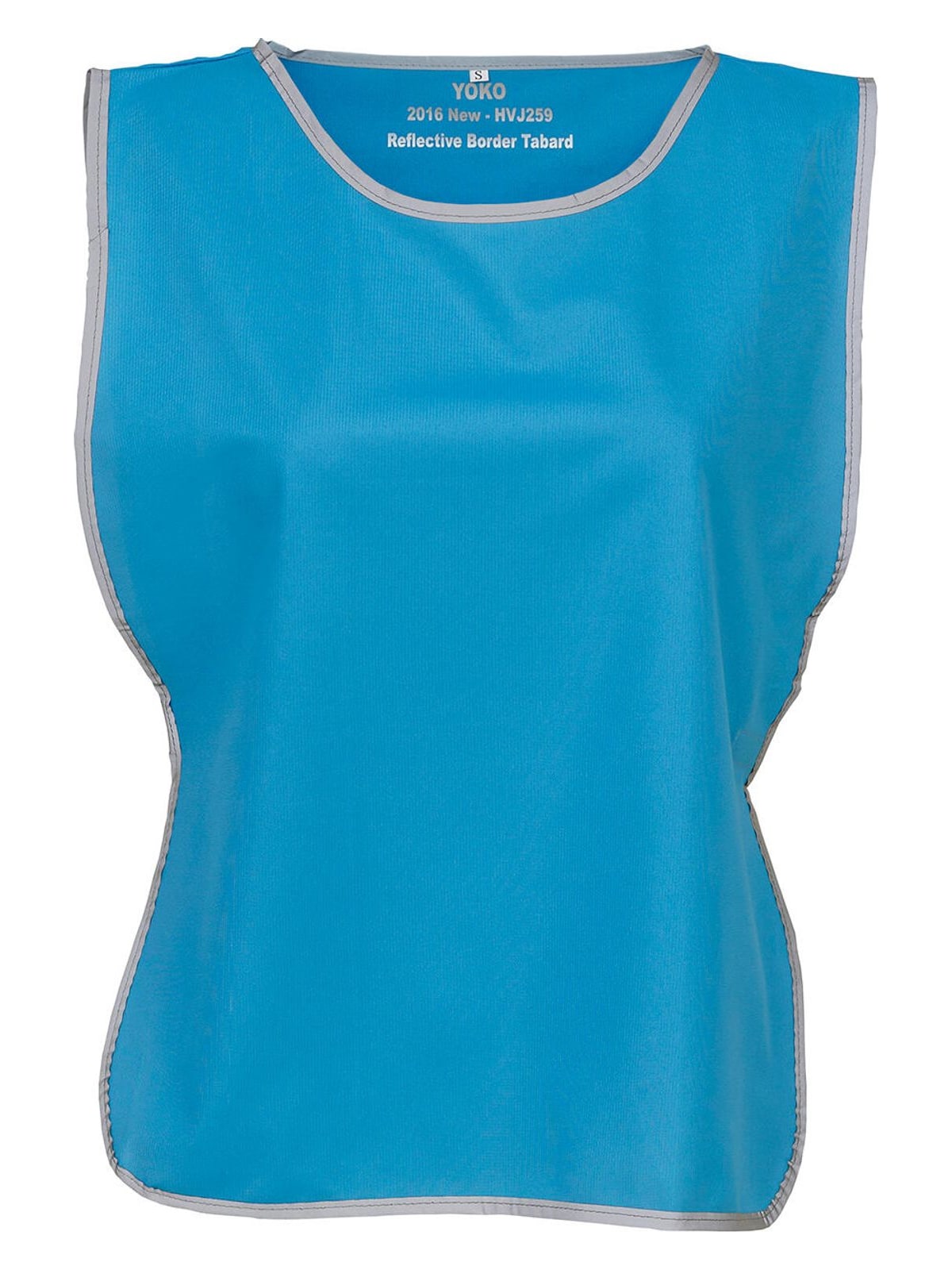 Fluo Tabard Υψηλής Ορατότητας με Ανακλαστικό Περίγραμμα