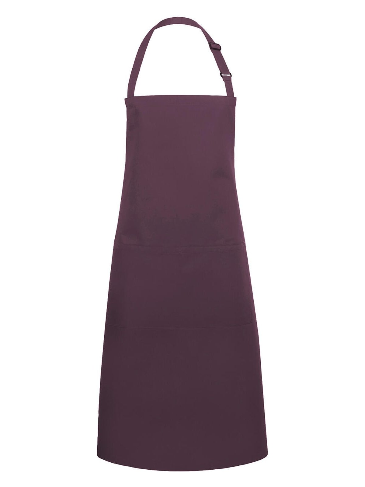 Ποδιά Λαιμού Basic με Τσέπη Karlowsky BLS 5 Aubergine
