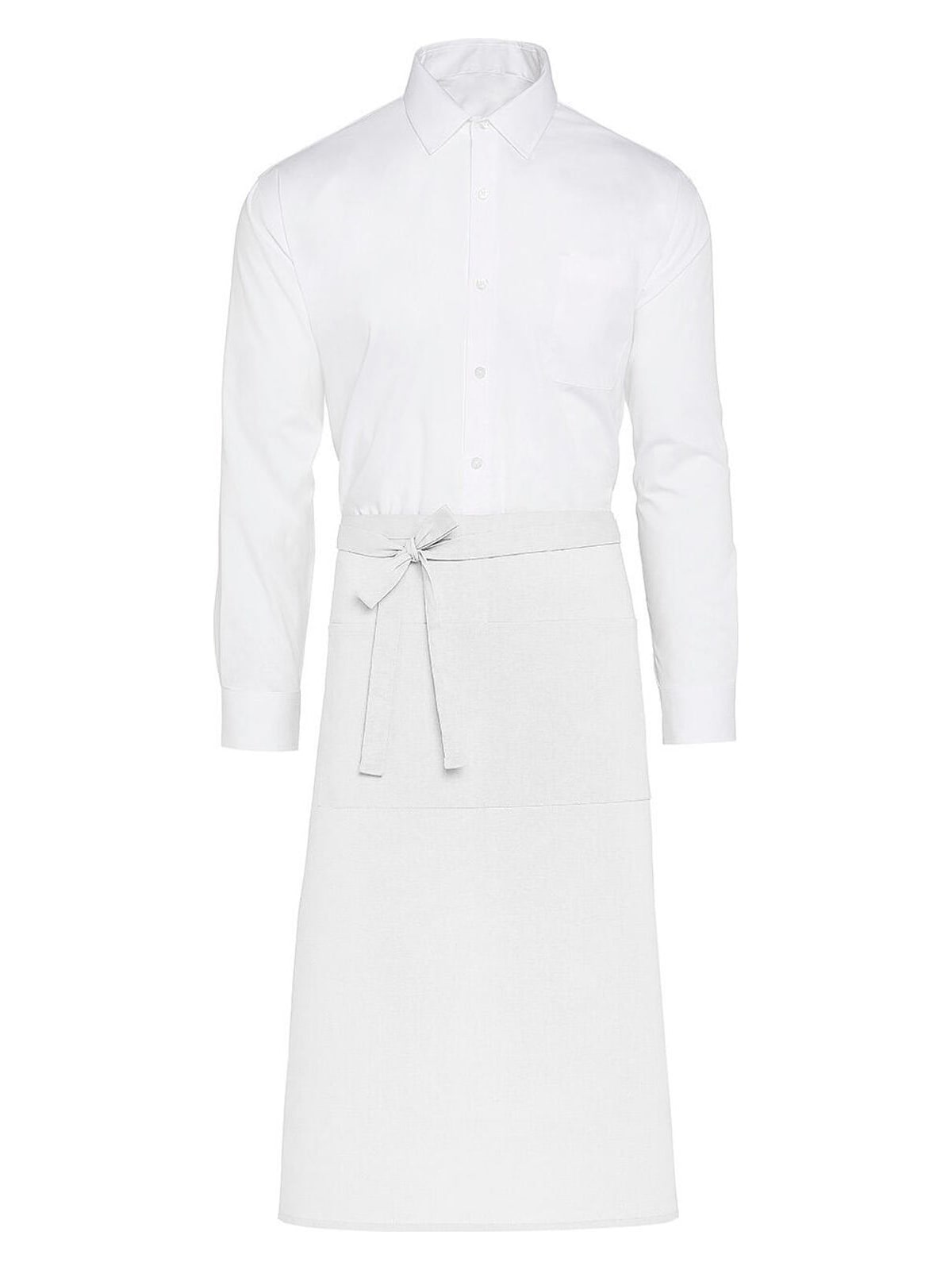 Ποδιά Μέσης Bistro Rome με Τσέπη SG Accessories - BISTRO JG13P-REC White