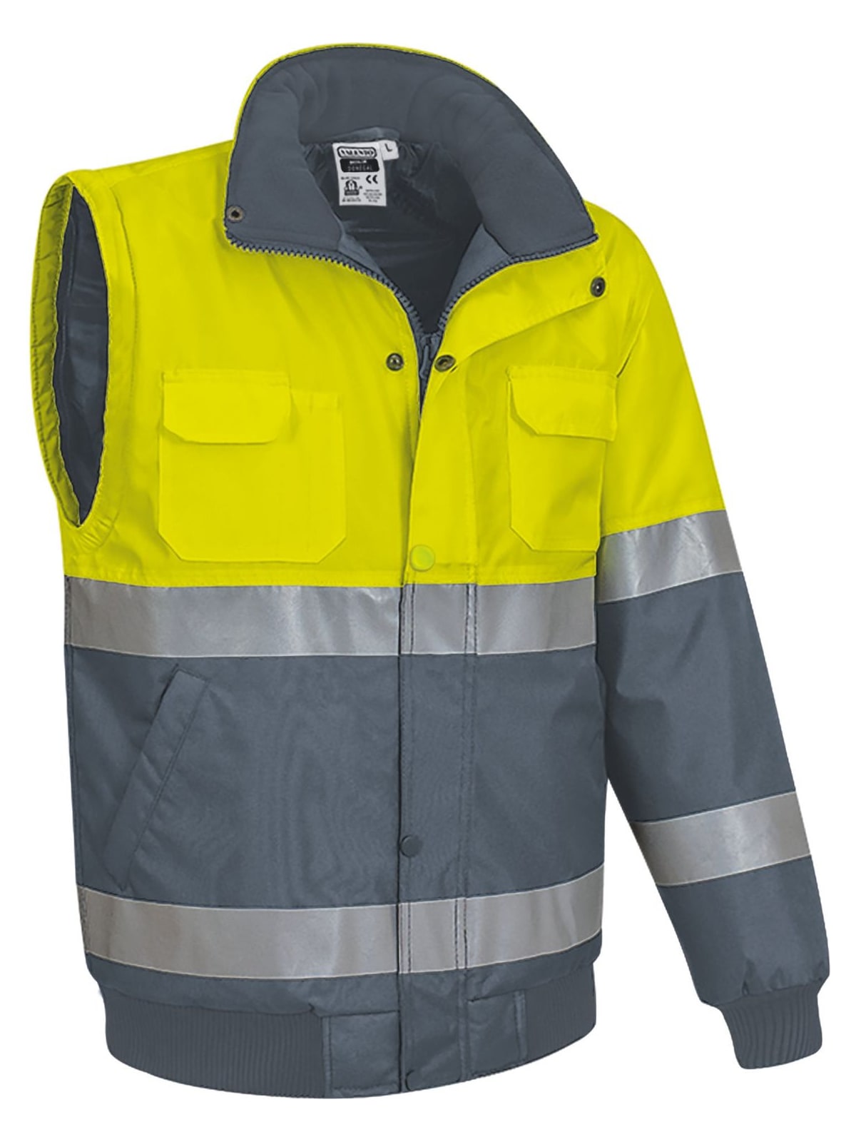 Αποσπώμενο Jacket Υψηλής Ορατότητας DONEGAL Valento Flu