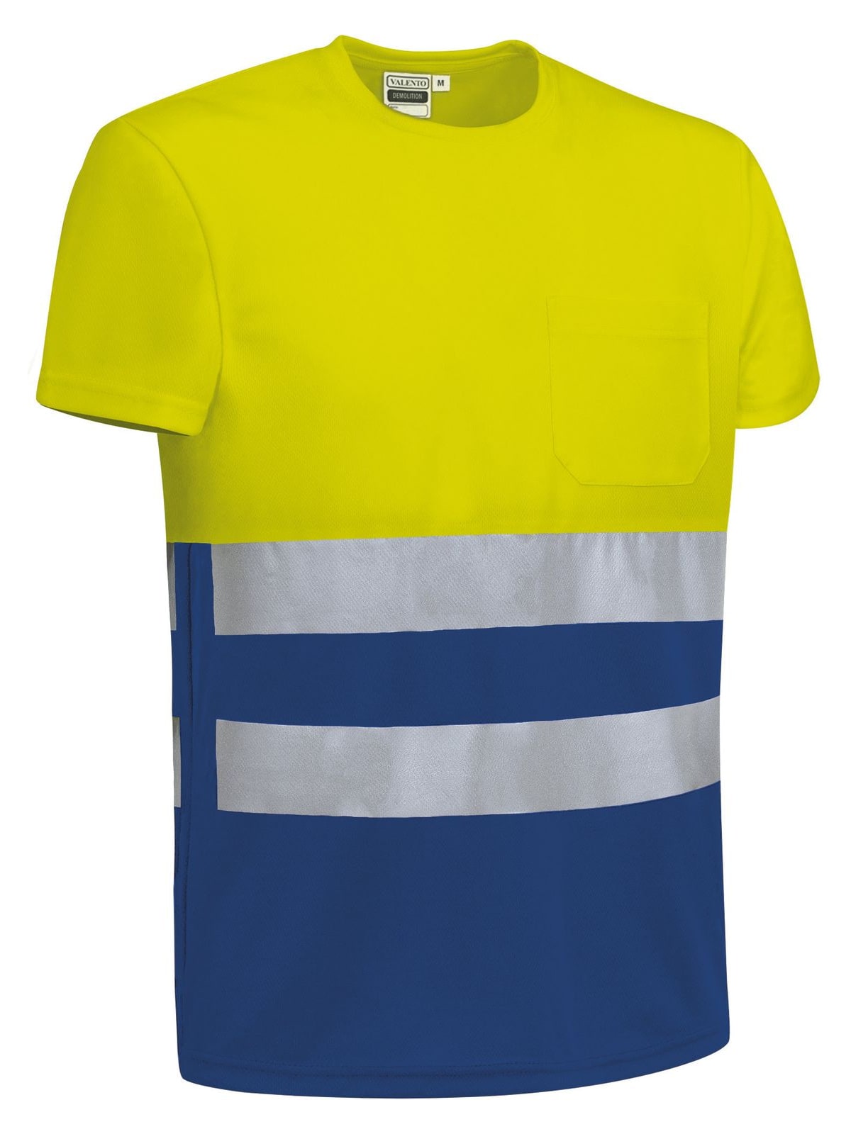 T-Shirt Υψηλής Ορατότητας DEMOLITION Valento Fluo Yello