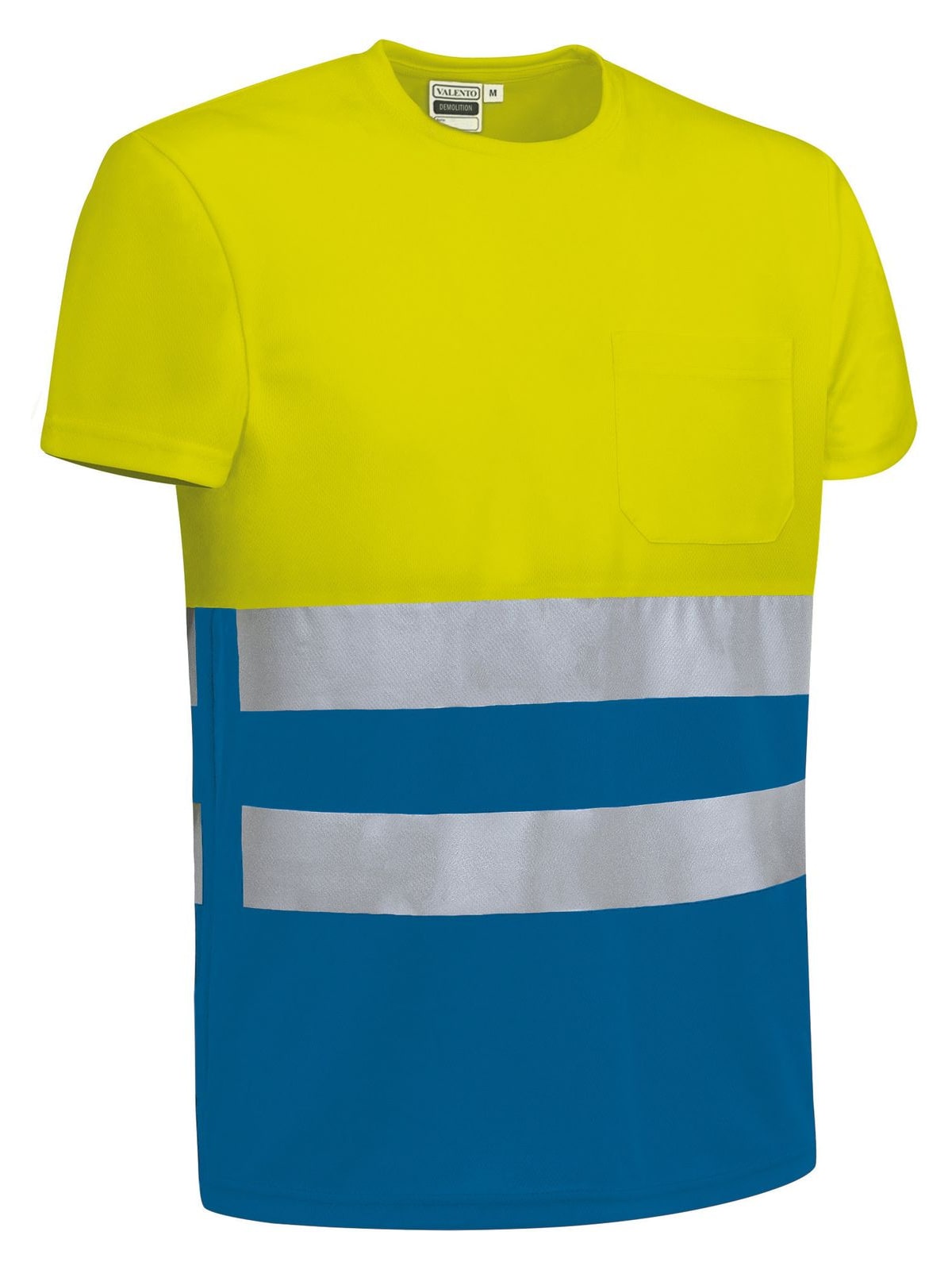 T-Shirt Υψηλής Ορατότητας DEMOLITION Valento Fluo Yello