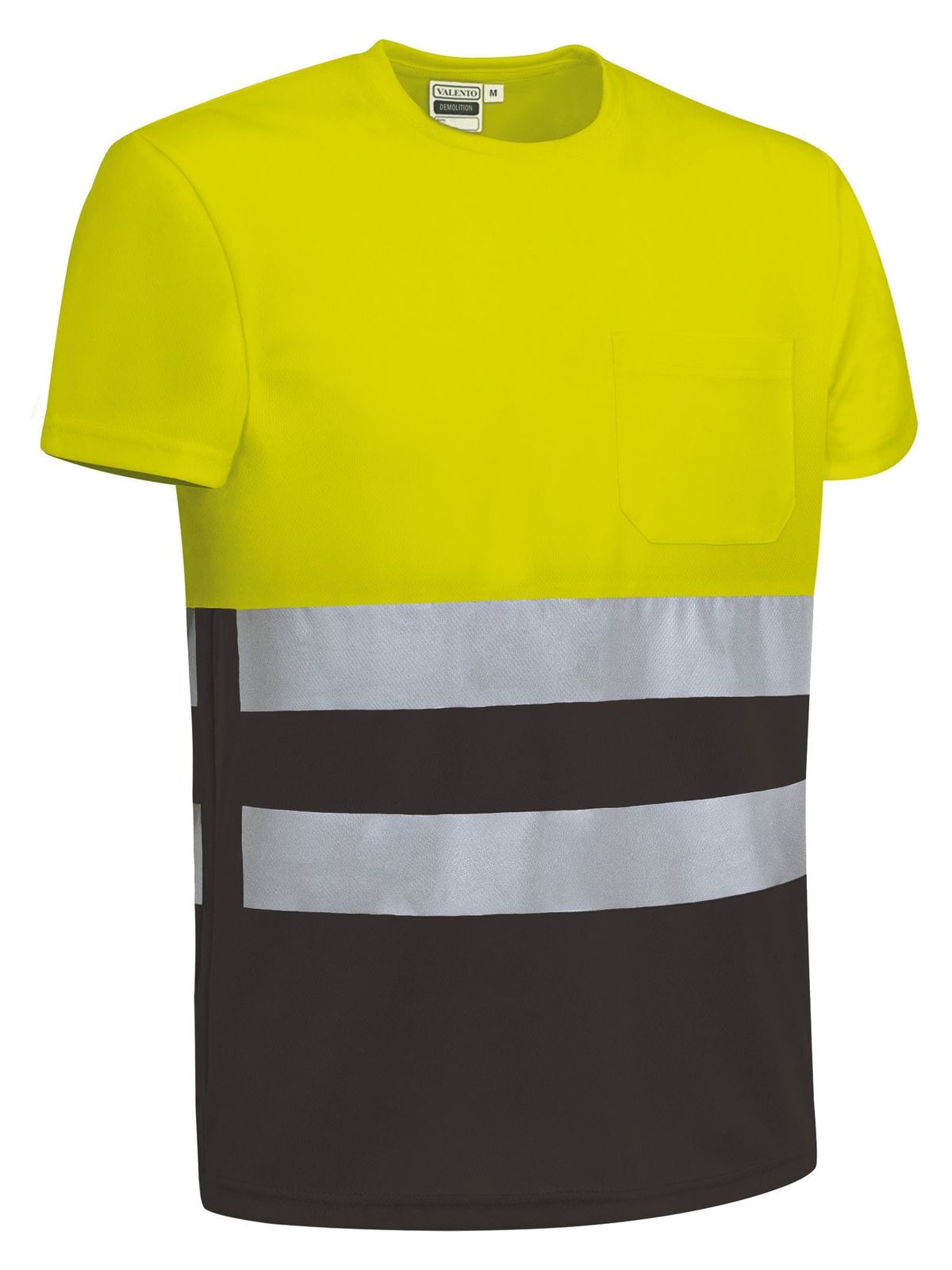 T-Shirt Υψηλής Ορατότητας DEMOLITION Valento Fluo Yello
