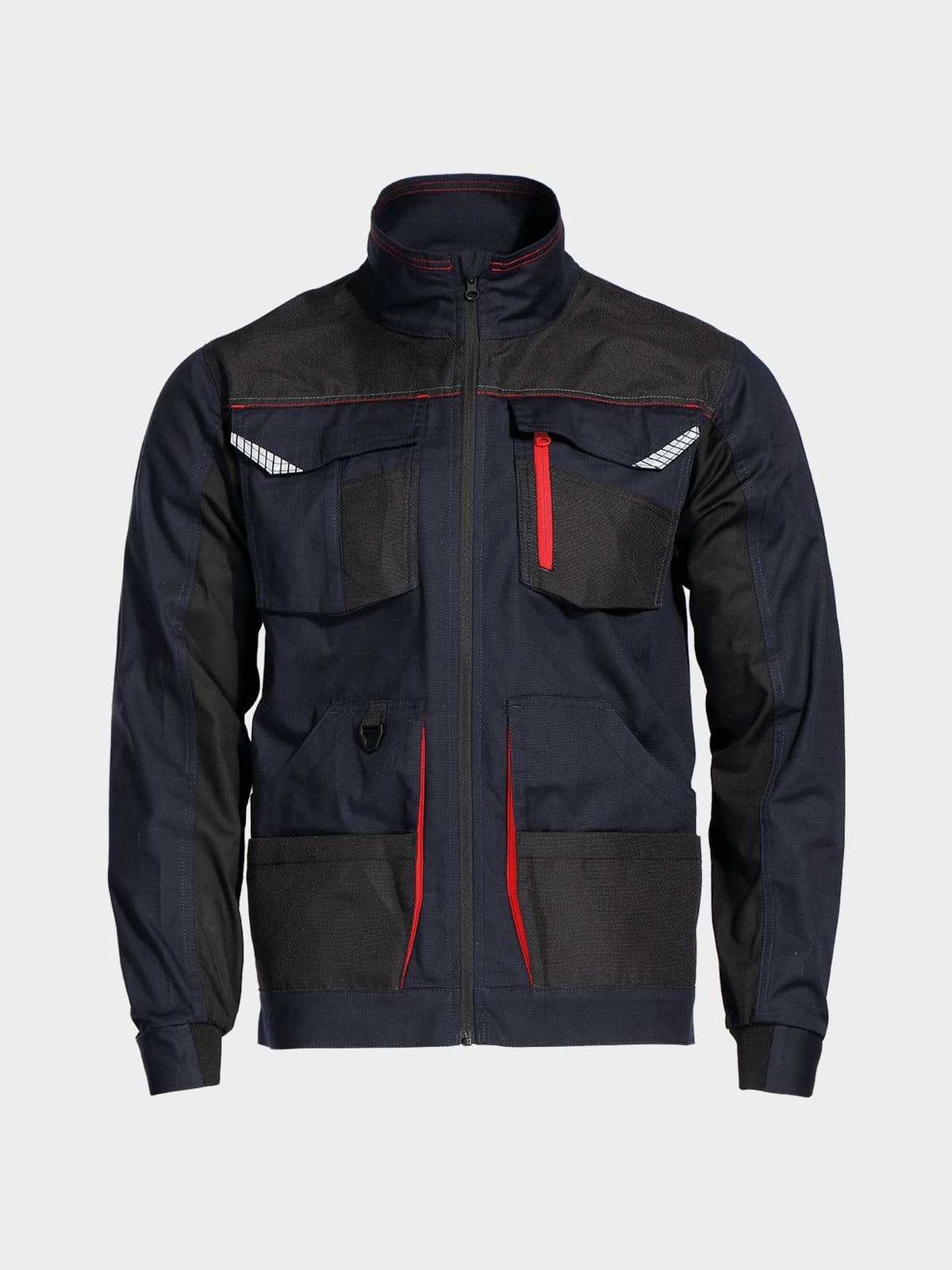 Μπουφάν εργασίας KASTOR STRETCH DARK BLUE/RED 02002522 