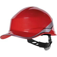 Κράνος Εργοτάξιου Τύπου Baseball DIAMOND V Delta Plus Κόκκινο